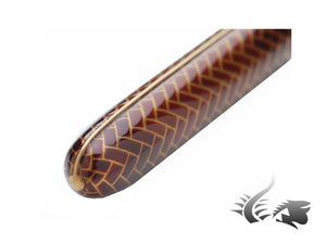 Stylo plume Nakaya Cigar Makie Un tronc de bambou d'un moineau, ébonite