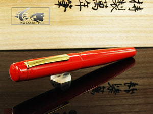 Stylo plume Nakaya Neo-Standard, Arai Shu, laque Ebonite et Urushi