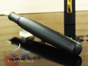 Nakaya Neo-Standard Fountain Pen, Black Hairline, Ebonite