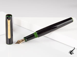 Nakaya Neo-Standard Fountain Pen, Midori-Tamenuri, Ebonite