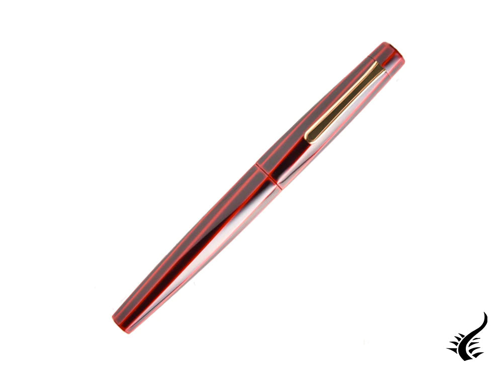 Stylo plume Nakaya Writer Aka-Tamenuri, décapode (TW), ébonite et Urushi