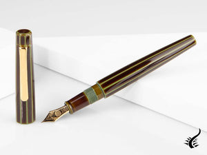 Stylo plume Nakaya Writer Heki-Tamenuri, Décapode, Ebonite et Urushi