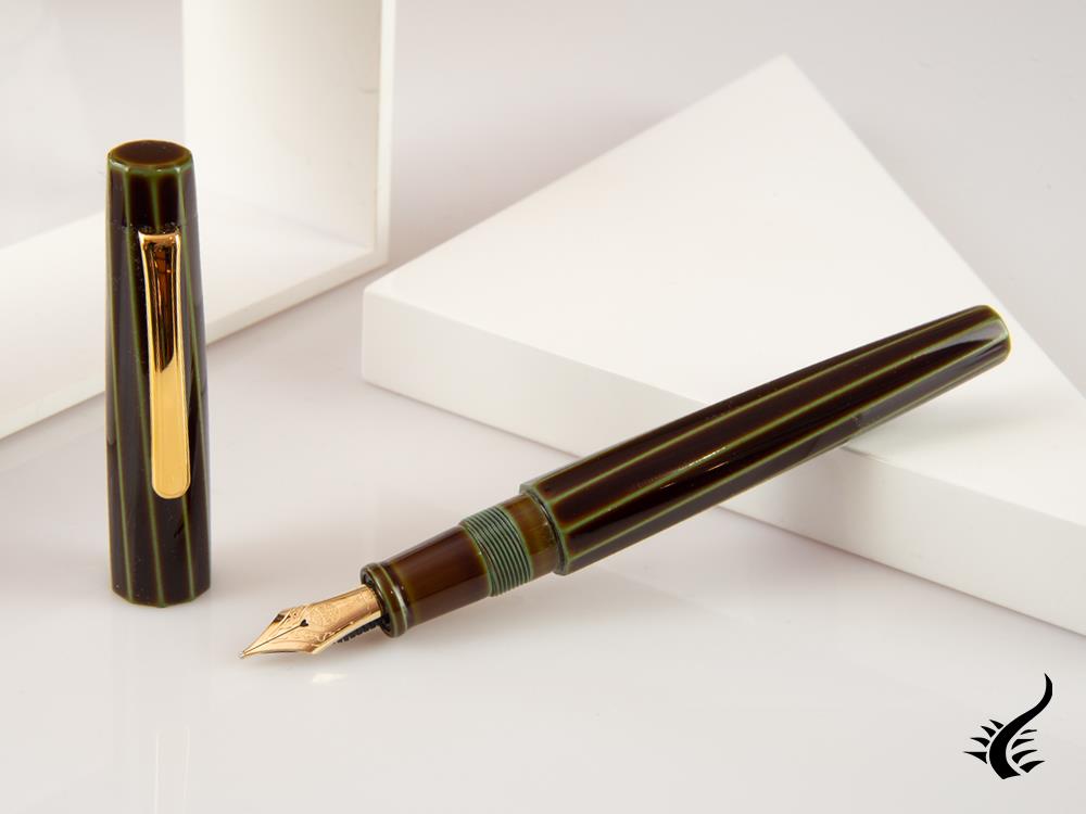 Stylo plume Nakaya Writer Heki-Tamenuri Portable Decapod Twist