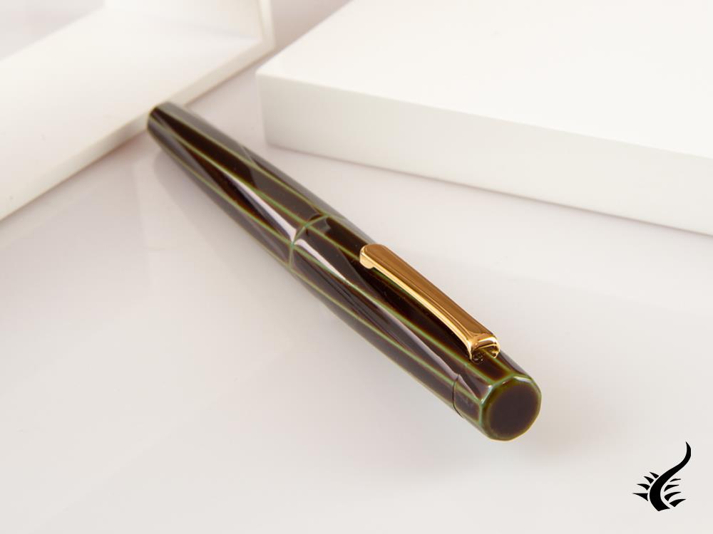 Stylo plume Nakaya Writer Heki-Tamenuri Portable Decapod Twist