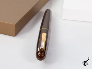 Nakaya Writer Fountain Pen Heki-Tamenuri, Portable, Gold plated, Music