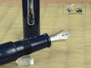 Nakaya Writer Fountain Pen, Kikyo, Ebonite and Urushi lacquer