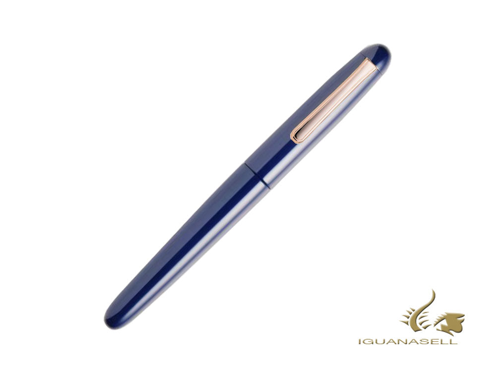 Nakaya Writer Fountain Pen Kikyo, Portable, Ebonite, Rose Gold