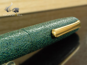 Nakaya Writer Fountain Pen Midori-Ishime, Portable, Ebonite