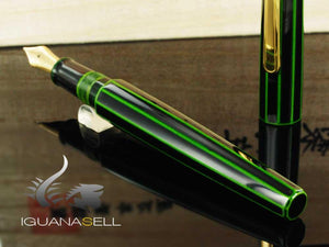 Nakaya Writer Fountain Pen, Midori-Tamenuri, Decapod, Urushi lacquer