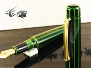 Nakaya Writer Fountain Pen, Midori-Tamenuri, Decapod, Urushi lacquer