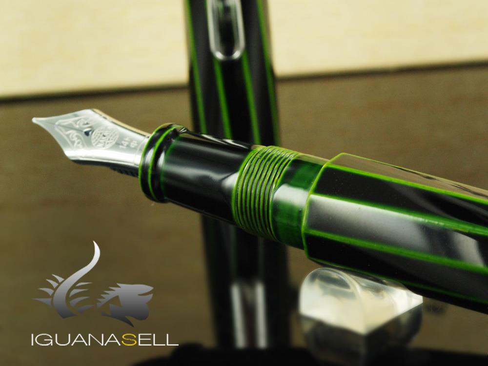 Nakaya Writer Fountain Pen Portable, Decapod (TW), Midori-Tamenuri