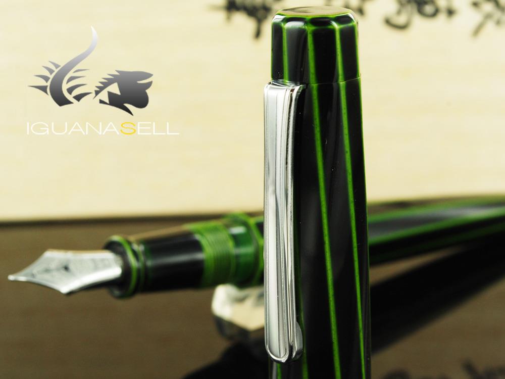 Nakaya Writer Fountain Pen Portable, Decapod (TW), Midori-Tamenuri