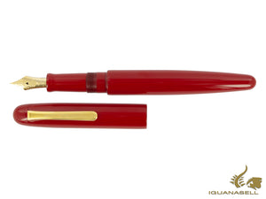 Stylo plume Nakaya Writer Shu, Long, laque ébonite et Urushi