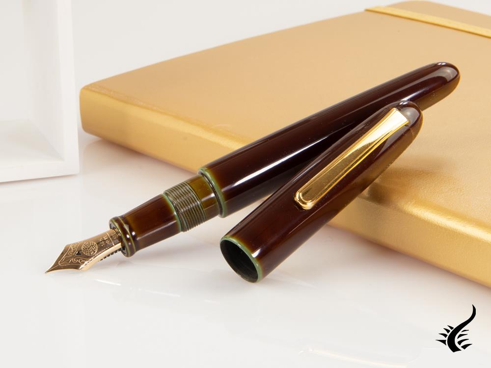 Stylo plume Nakaya Writer Heki-Tamenuri, portable, laque Urushi