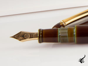 Nakaya Writer Heki-Tamenuri Fountain Pen, Portable, Urushi lacquer