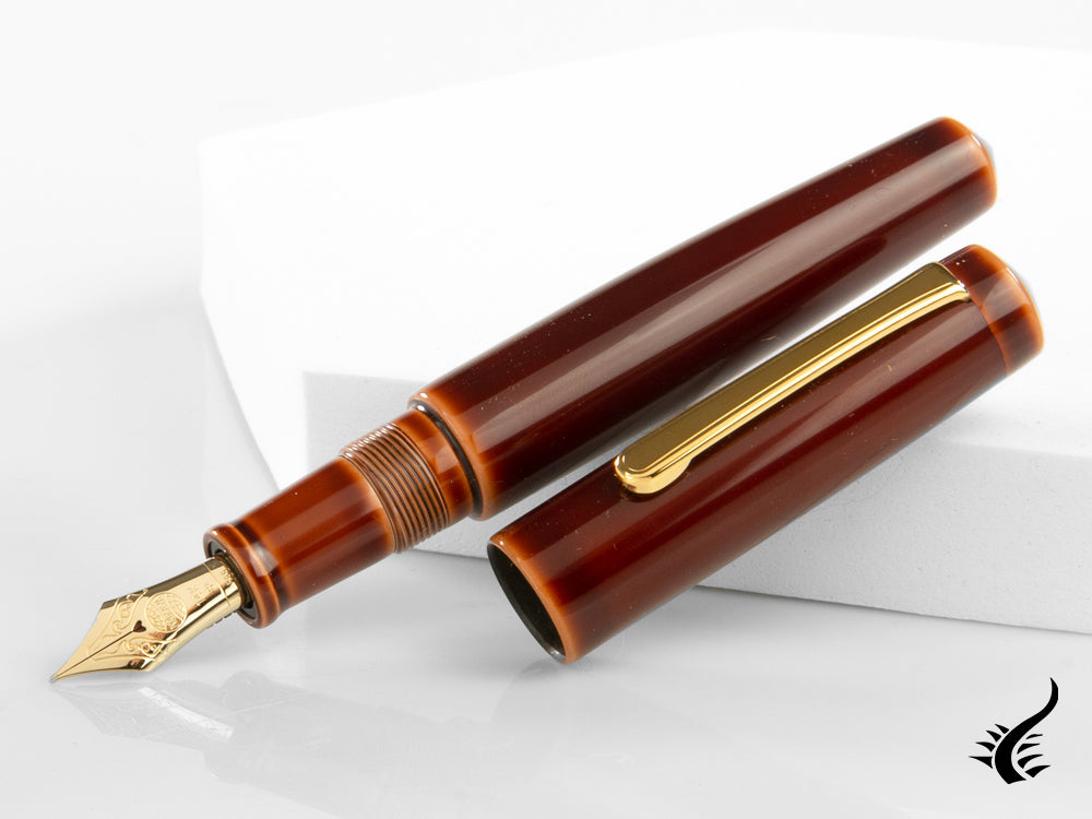 Nakaya Writer Piccolo Toki-Tamenuri  Fountain Pen, Urushi lacquer