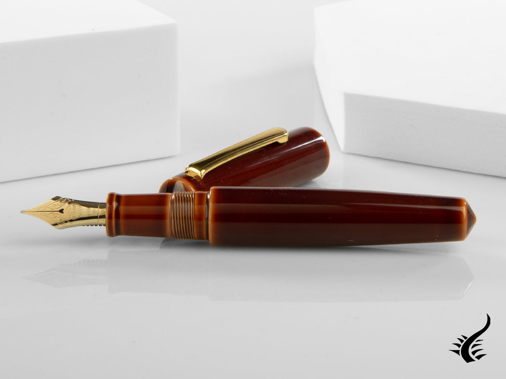 Nakaya Writer Piccolo Toki-Tamenuri  Fountain Pen, Urushi lacquer