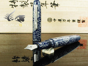 Stylo plume portable Chingin de Nakaya Writer, laque ébonite et Urushi