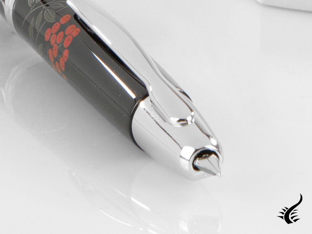 Namiki Capless Nandine Fountain Pen, Lacquer, Rhodium, FC-5000R-NT-RH