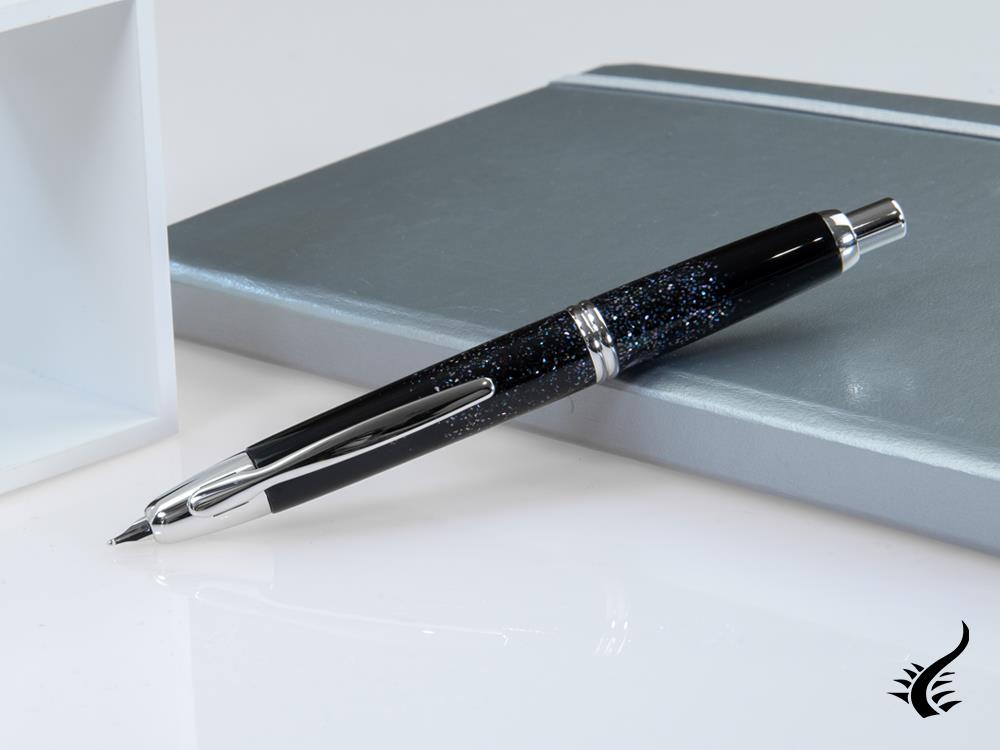 Stylo plume Namiki Capless Raden, laque, chrome, noir, FC-4500-RSR