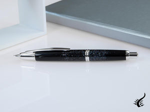 Stylo plume Namiki Capless Raden, laque, chrome, noir, FC-4500-RSR