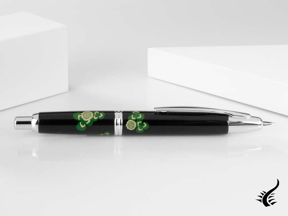 Namiki Capless White Clover Fountain Pen, Lacquer, FC_5000R-SR-RH