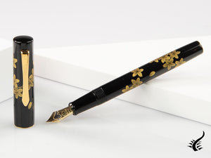 Namiki Chinkin Cherry Blossoms (Sakura) Fountain Pen, FNVC-10M-SKU