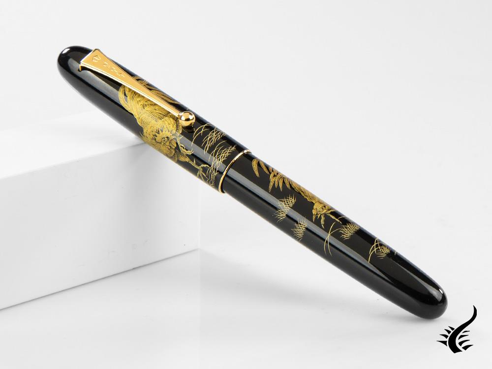 Stylo plume Namiki Chinkin Royal Rooster, laque Urushi, FNKC-30M-TOK