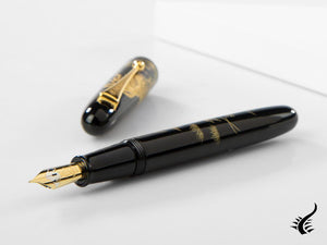 Namiki Chinkin Royal Rooster Fountain Pen, Urushi lacquer, FNKC-30M-TOK