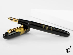 Stylo plume Namiki Chinkin Royal Rooster, laque Urushi, FNKC-30M-TOK