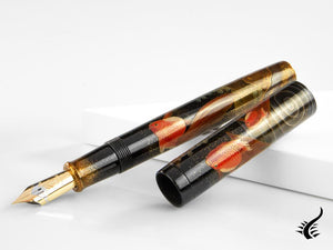 Stylo plume Namiki Emperor Gold fish, Maki-e, finition dorée, FNFV-80M-MKG