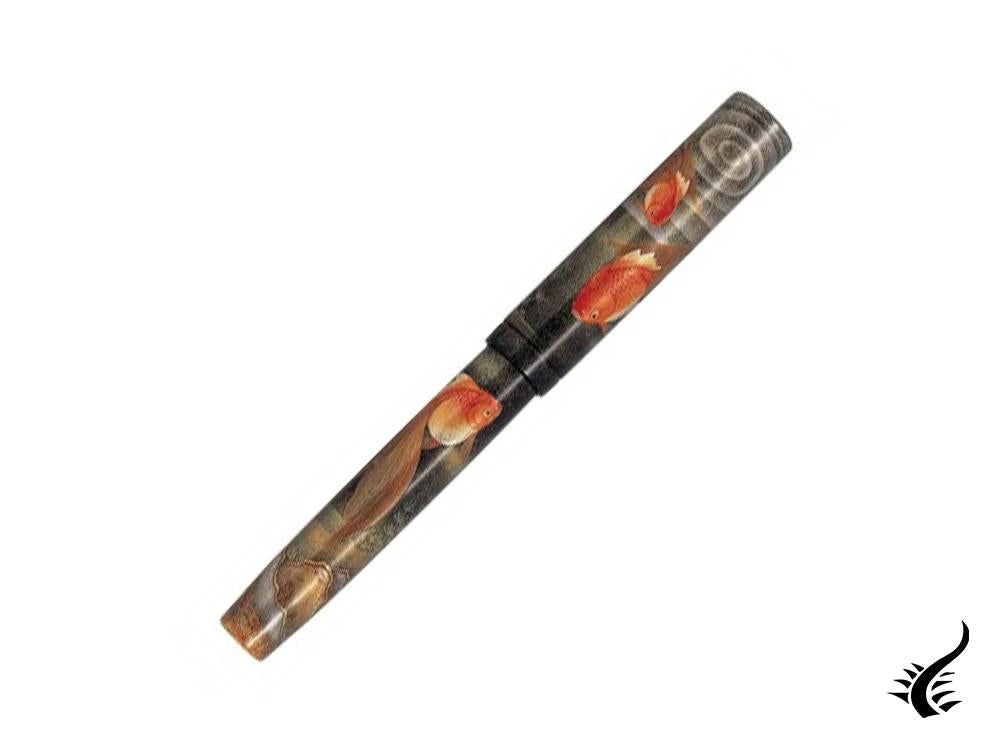 Stylo plume Namiki Emperor Gold fish, Maki-e, finition dorée, FNFV-80M-MKG