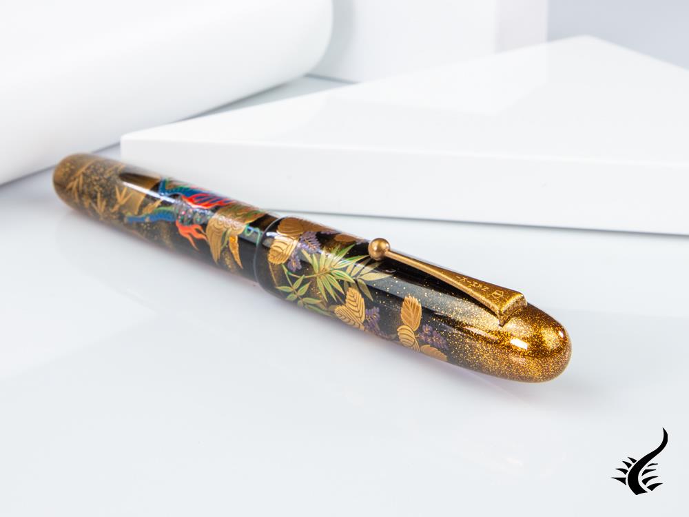 Namiki Emperor Kylin Fountain Pen, Maki-e, 18k Gold trim, FNF-70M-KRN