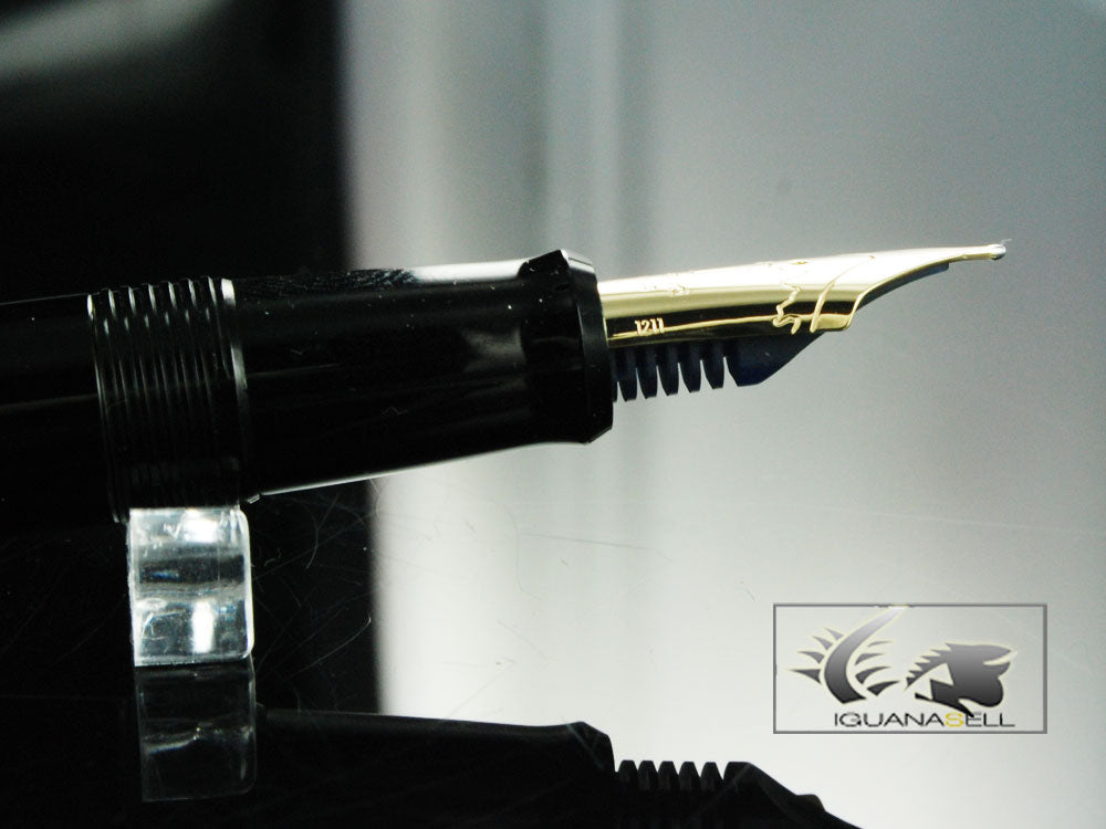 Namiki Nippon Art Crane and Turtle Fountain Pen, Lacquer, FN-5M-TK