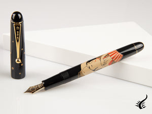 Stylo Plume Namiki Nippon Art 3 Beautés Ukiyo-e Toyohina Tomimoto