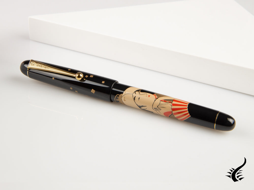 Namiki Nippon Art 3 Beautés Ukiyo-e Toyohina Tomimoto Fountain Pen