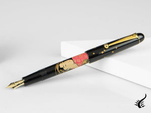 Namiki Nippon Art 3 Beauties Ohisa Takashima Fountain Pen, Maki-e, Gold