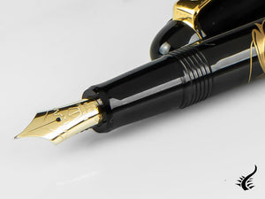 Namiki Nippon Art 3 Beauties Ohisa Takashima Fountain Pen, Maki-e, Gold