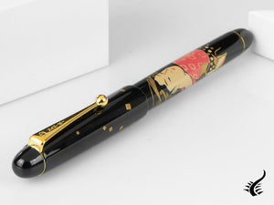 Namiki Nippon Art 3 Beauties Ohisa Takashima Fountain Pen, Maki-e, Gold