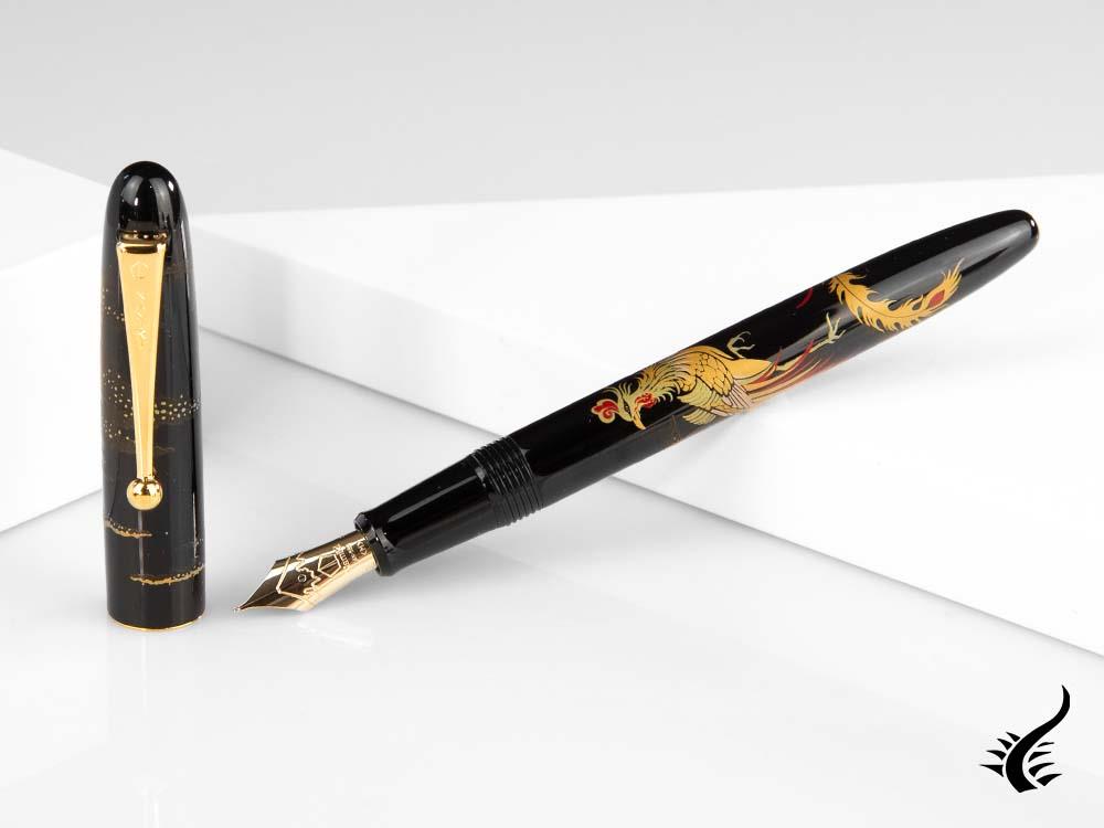 Namiki Nippon Art Chinese Phoenix Fountain Pen, Maki-e, FN-5M-HZ