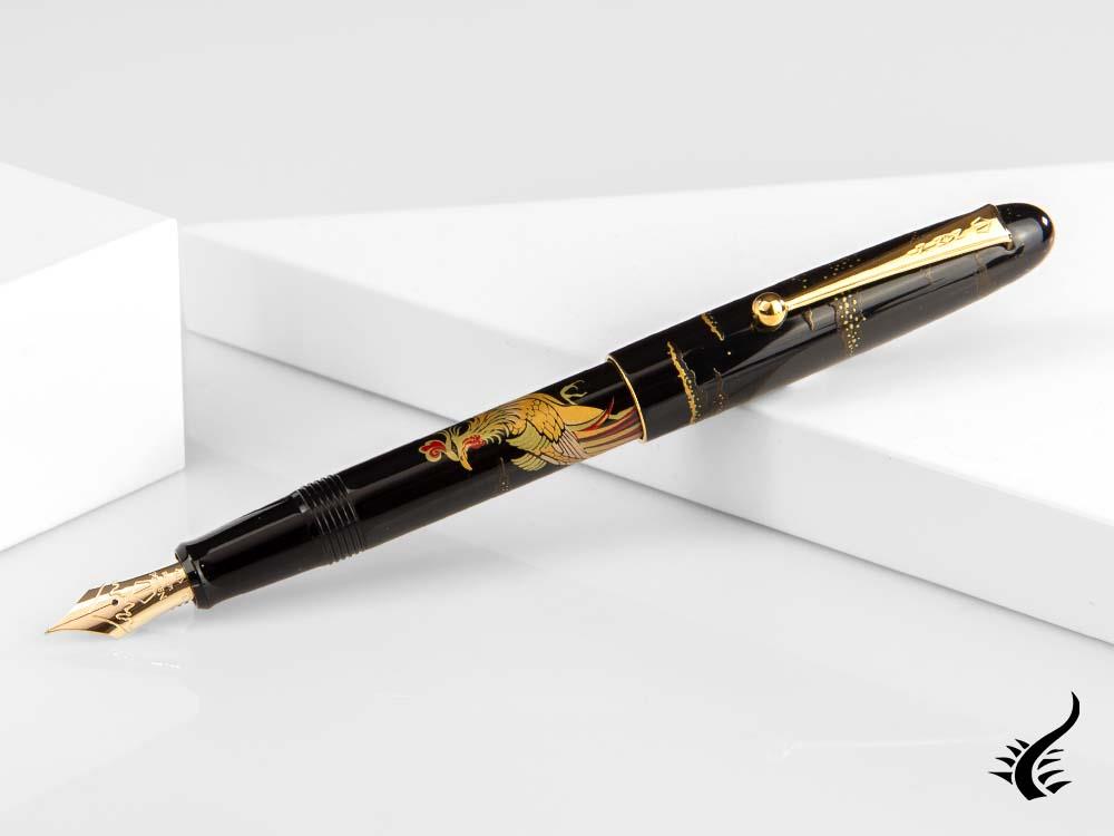 Namiki Nippon Art Chinese Phoenix Fountain Pen, Maki-e, FN-5M-HZ