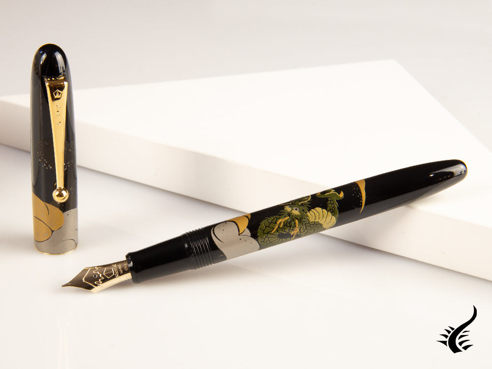 Namiki Nippon Art Dragon with Cumulus Fountain Pen, Maki-e, FN-5M-UN