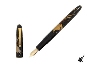 Namiki Nippon Art Golden Pheasant Fountain Pen, Lacquer, FN-5M-KI