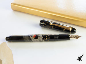 Namiki Nippon Art Mont Fuji and Wave Fountain Pen, FK-35SMFN