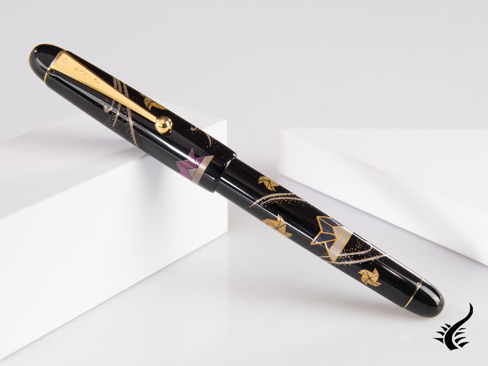 Stylo plume Namiki Nippon Art Origami Kabuto, Maki-e, FK-35-SM-KB