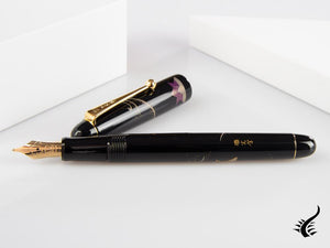 Namiki Nippon Art Origami Kabuto Fountain Pen, Maki-e, FK-35-SM-KB