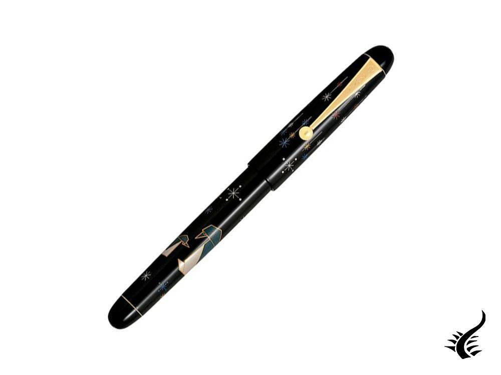 Stylo plume Namiki Nippon Art Origami Penguin, Maki-e, FK-35-SM-PE
