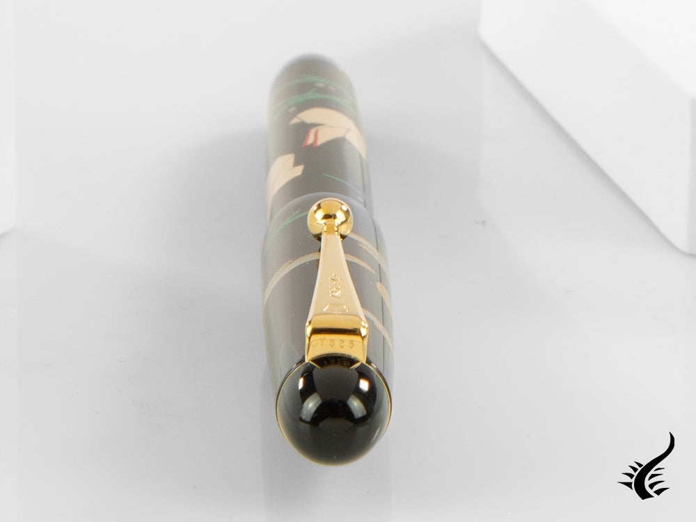 Namiki Nippon Art Origami Rabbit Fountain Pen, Maki-e, FK-35-SM-U