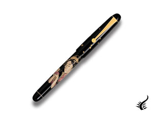 Namiki Nippon Art The 3 Beauties Ukiyo-e Okita Naniwaya Fountain Pen