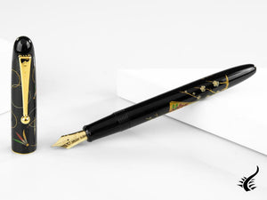 Namiki Nippon Art Toy-Hagoita Fountain Pen, Gold trim, FN-5M-HAG